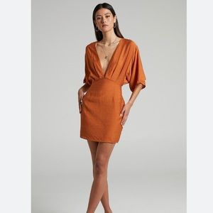 Showpo Mini V-Neck Dress
